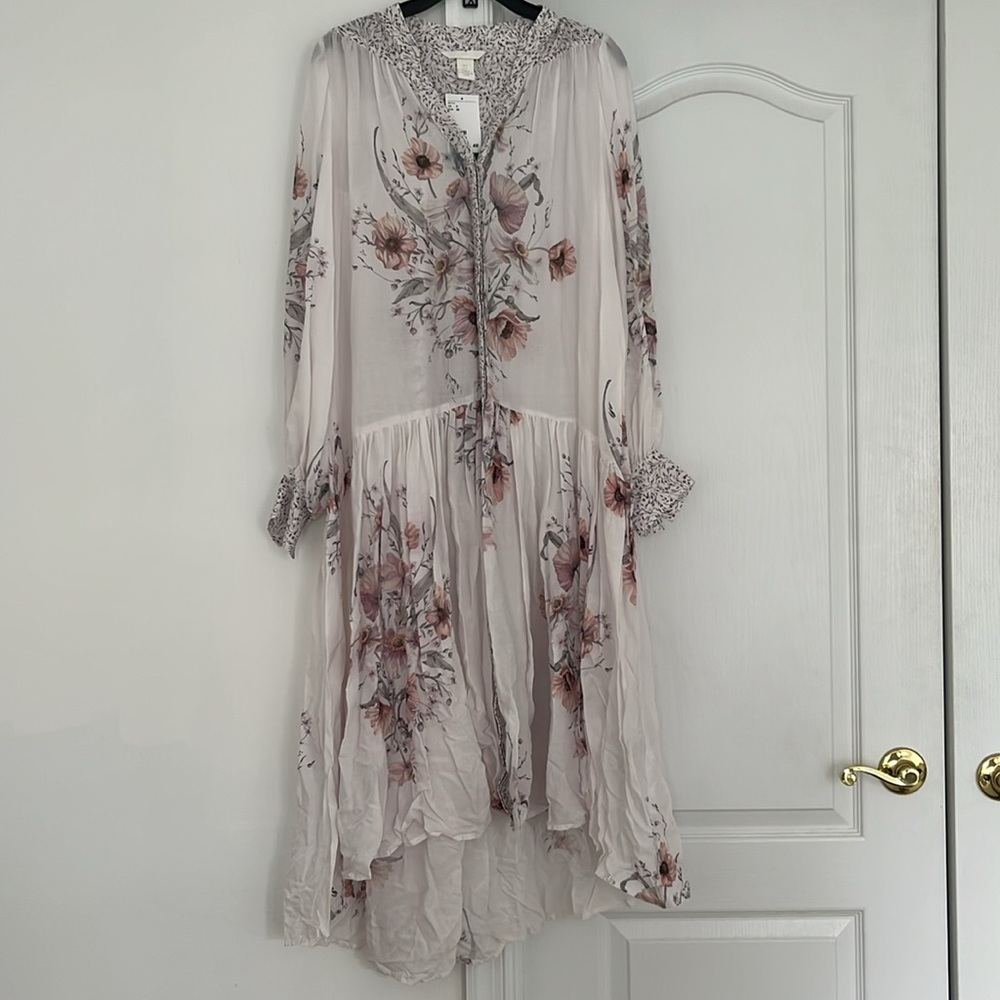 NWT H&M Floral Print Lyocell-blend Dress